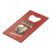 Bier: Iedereen heeft een Hobby nodig Creditkaart Flessenopener (Voorkant Gekanteld)