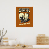 Bier: Iedereen heeft een Hobby nodig Poster (Keuken)