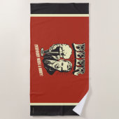 Bier: Iedereen heeft een Hobby nodig Strandlaken (Voorkant)