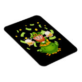 Bier Ierse Leprechaun St. Patrick's Day Magneet (Rechterzijde)