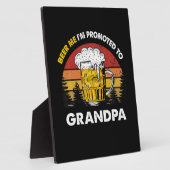 Bier: Ik ben gepromoveerd naar opa, de verjaardag Fotoplaat (Zijkant)