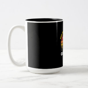 Bier: Ik ben gepromoveerd naar opa, de verjaardag Tweekleurige Koffiemok