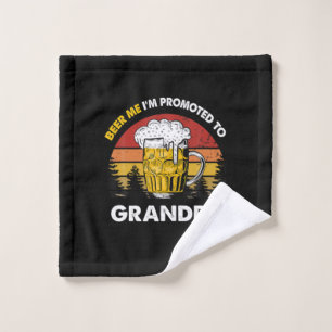 Bier: Ik ben gepromoveerd naar opa, de verjaardag Washandje