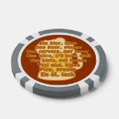 BIER in talen aangepaste chips (Enkel)