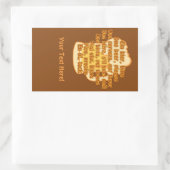 BIER in talen aangepaste stickers (Tas)