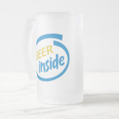 Bier Inside stein / frost mok (Voorkant links)
