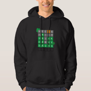 Bier Irish Drink Drink Drink St Patrick's Day Mann Hoodie