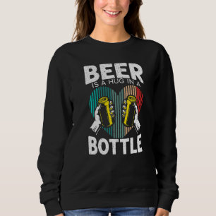 Bier is een hok in een fles die Drink alcohol Drin Trui