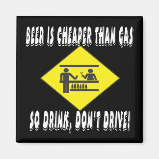 Bier is goedkoper dan gas magneet