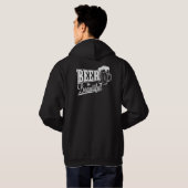 Bier is mooi hoodie (Achterkant volledig)