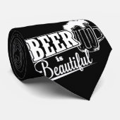 Bier is mooi stropdas (Opgerold)