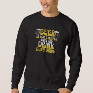 Bier is nu goedkoper dan een Drink die niet rijdt Trui