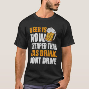 Bier is nu, grappige gasprijzen, gasblik, bier t-shirt