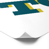 Bier is wat ik vandaag nodig heb, oude poster, wit poster (Hoek)