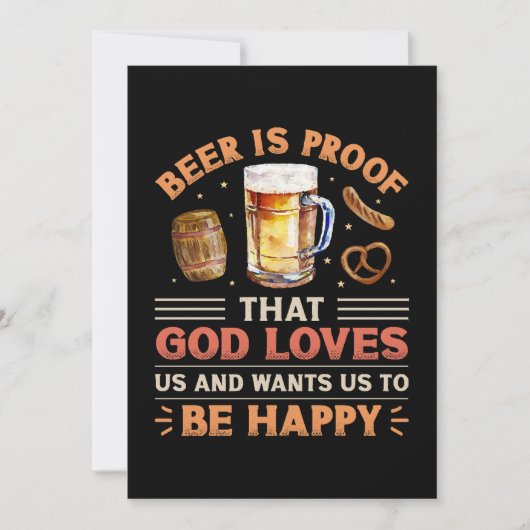 Bier Kaart (Voorkant)