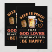 Bier Kaart (Voorkant / Achterkant)