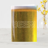 BIER! KAART (Gele Bloem)