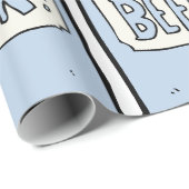 Bier kan illustratie Retro Bier liefhebber ontwerp Cadeaupapier (Rol Hoek)