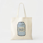 Bier kan illustratie Retro Bier liefhebber ontwerp Tote Bag (Voorkant)
