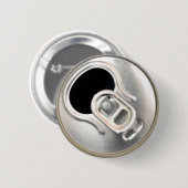 bier kan open drink metalen tank bovenaan ronde button 5,7 cm (Voorkant /achterkant)