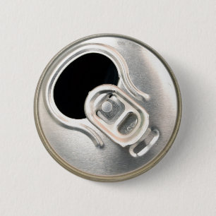 bier kan open drink metalen tank bovenaan ronde button 5,7 cm