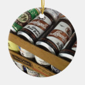  bier kan versieren keramisch ornament (Voorkant)