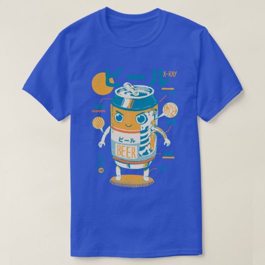 Bier kan XRay T-shirt (Design voorkant)