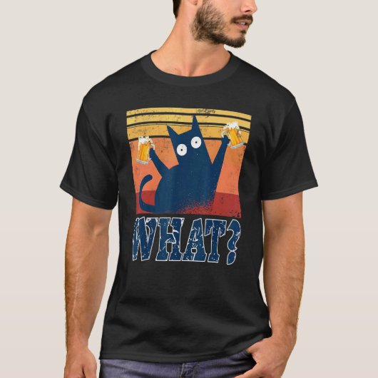 Bier Kat Wat Kat Tops Zomer Jurken Pyjama's Bij (Voorkant)