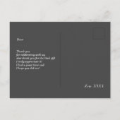 bier , kauwers , rustige landen bedankt je kaart (Achterkant)