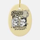 Bier Keramisch Ornament (Voorkant)