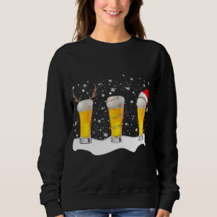 Bier Kerst Mok Santa Rendier Xmas lichten Trui
