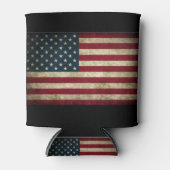 Bier Koozie (Amerikaanse vlag) (Voorkant)