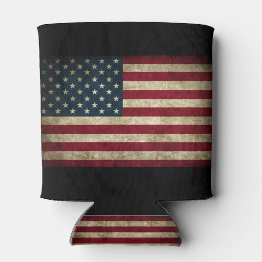 Bier Koozie (Amerikaanse vlag) (Achterkant)