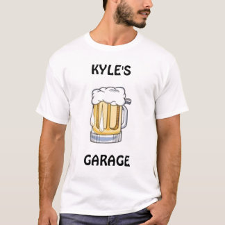 bier, KYLE, GARAGE - Gepersonaliseerd T-shirt