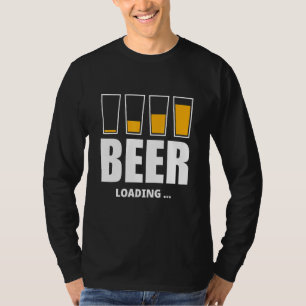 Bier Ladende Bierdrinkers Grafisch T-shirt