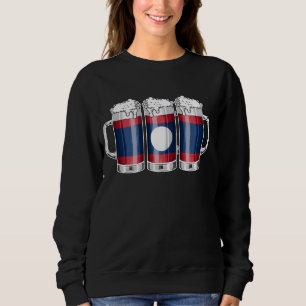 Bier Laotiaans Shirt - Bier Laos Vlag Patriottisch