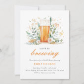 Bier Liefde is Brouwen Bruids Douche Uitnodiging (Voorkant)