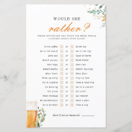 Bier liefde is brouwen zou ze liever bruids spel