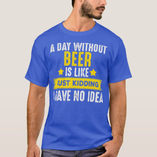 Bier Liefhebbers Cadeaus Voor Brouwers Ambacht Bie T-shirt