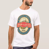 Bier Lover's Unisex T-Shirt (Voorkant)