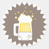 Bier & Luier Feest | STICKERS (Voorkant)