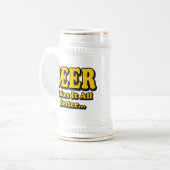 Bier Maakt Het Better - Grappige Bierliefhebbers S Bierpul (Voorkant links)