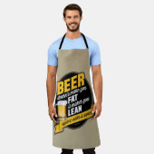 Bier Maakt Je Mager Schort (Gedragen)