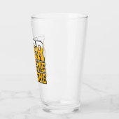 Bier maakt me geweldig glas (Links)