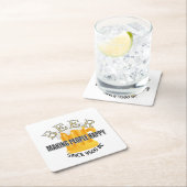 Bier maakt mensen gelukkig kartonnen onderzetters (Insitu)