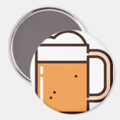 bier magneet (Voorkant / Achterkant)