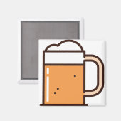 bier magneet (Voorkant / Achterkant)