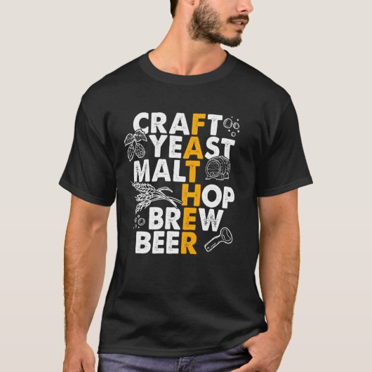 Bier maken - Brouwer - Bierliefhebber - Brouwerij T-shirt (Voorkant)