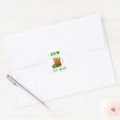 Bier me ben ik Iers Sticker (Envelop)