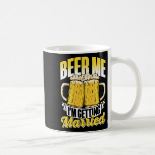 Bier Me Ik Ga Trouwen Bruid Bruiloft Bruidegom Koffiemok